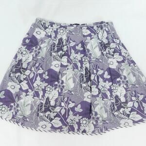 Folia Pleated Aline Skirt Size 7